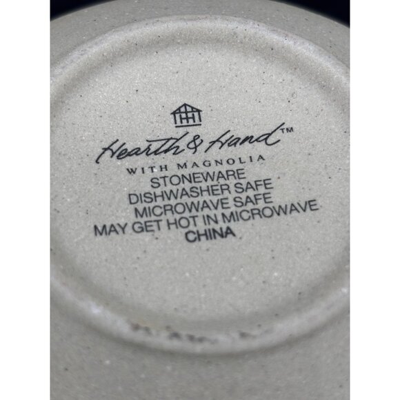 Hearth and Hand W/ Magnolia Stoneware "Rise & Shine" Coffee Mug Tea Cup 14 oz - Picture 7 of 8